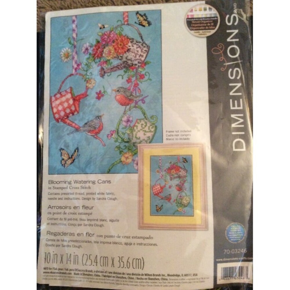 Dimensions Blooming Water Cans XStitch B10